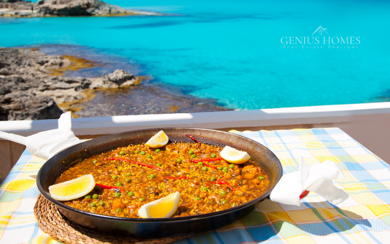¿Te apasiona el mar? 1 Plato de paella en la costa mediterránea de España